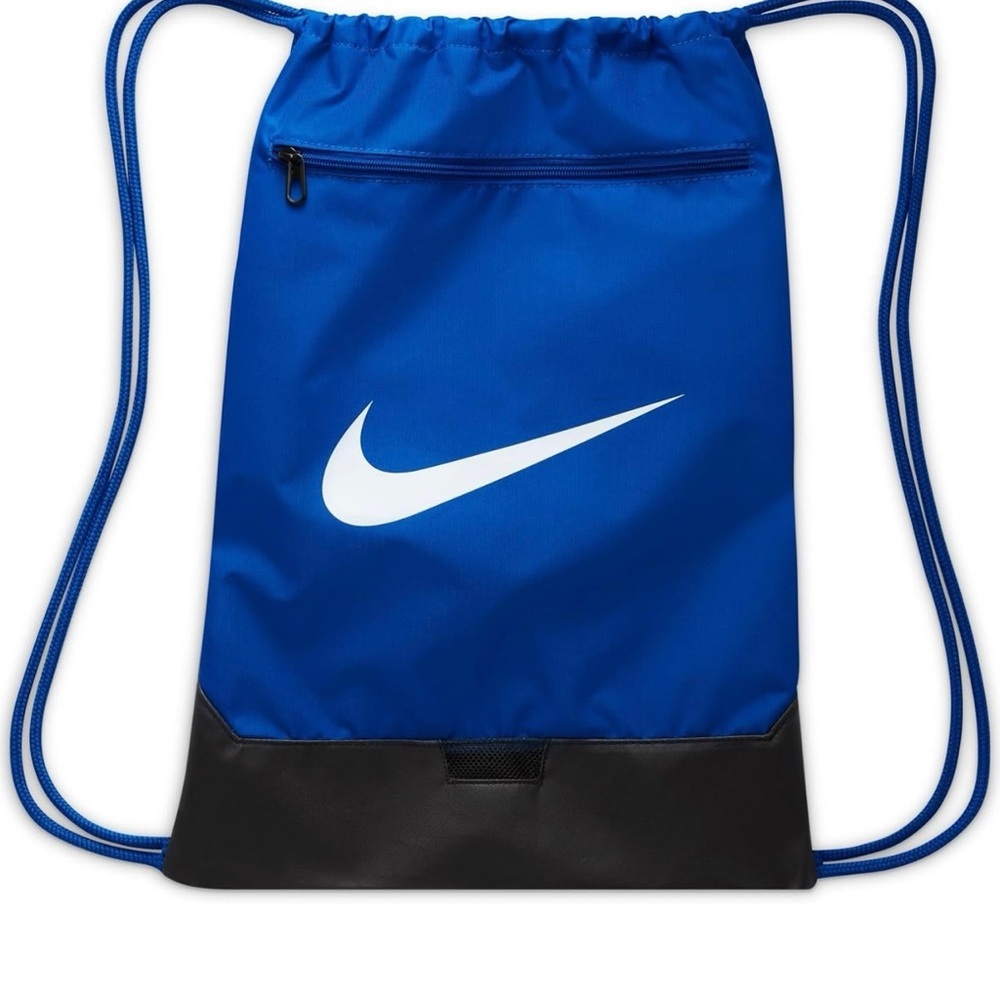 Nike Blue Drawstring Bag